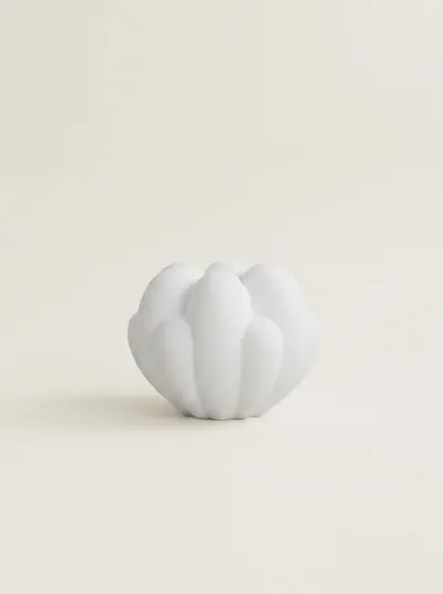 Bloom Vase, Mini, Bone White